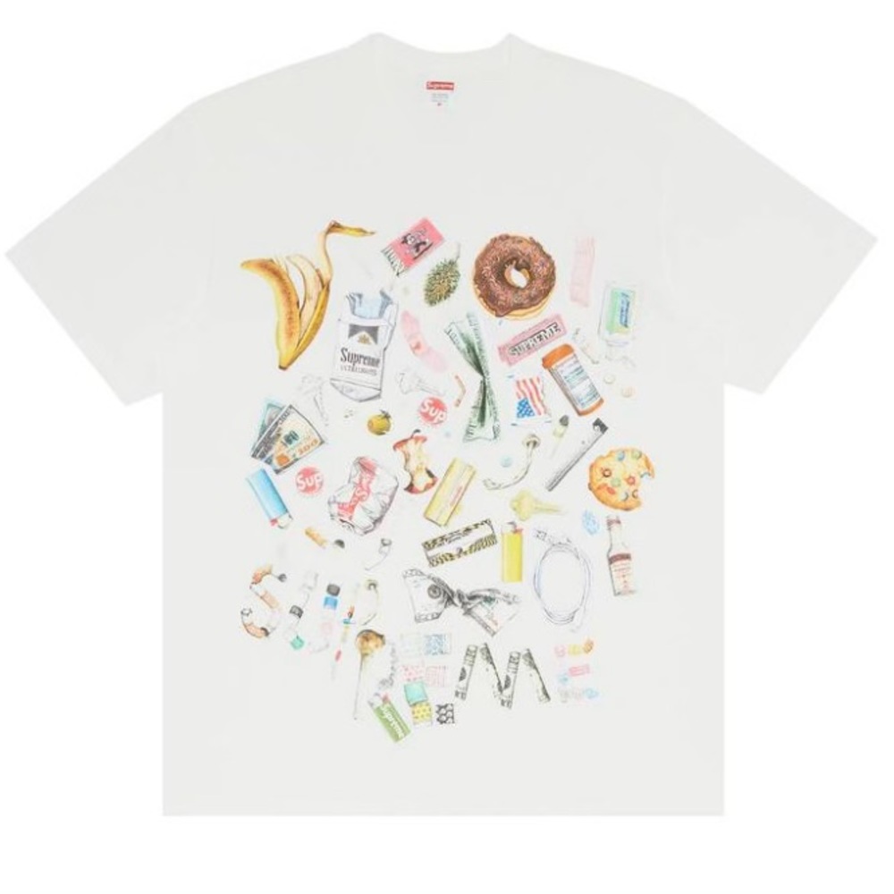 Supreme White Trash Tee (SS23)